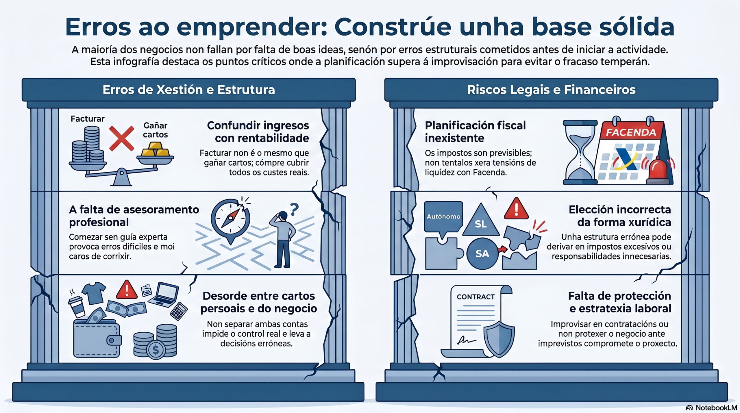 infografia Errores emprendimiento